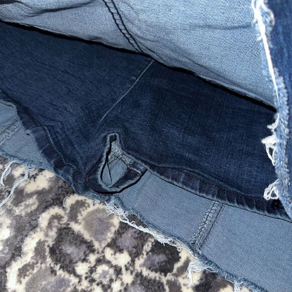 Unionbay (13) Denim Jean Button Up Skort - Picture 3 of 7